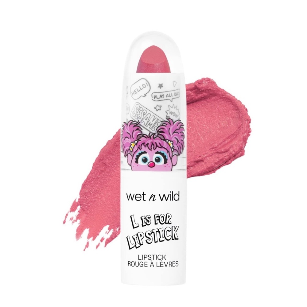 Wet N Wild Sesame Street Collection L Is For Lipstick Be Kind